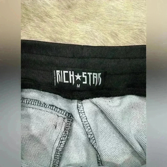 Men’s Rich Star Graffiti Sweatpants Size Medium Multicolor - Picture 3 of 5